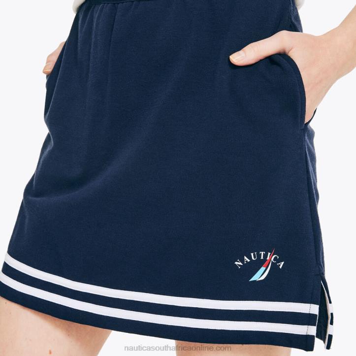 Stellar Blue Heather WomenColorblock Skort Nautica 6LZP746