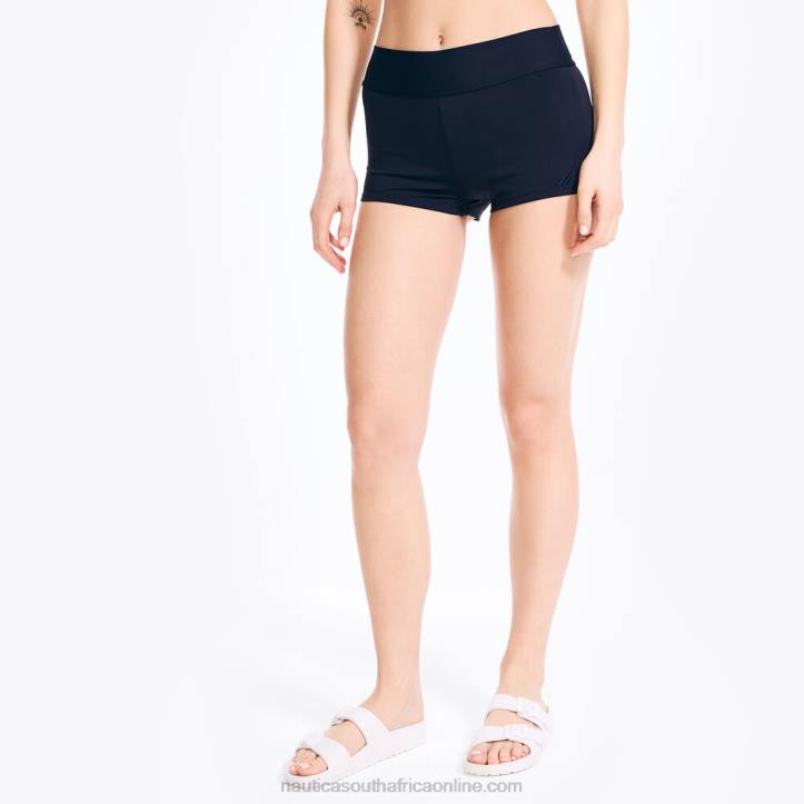 Stellar Blue Heather WomenSolid Swim Brief Nautica 6LZP1018