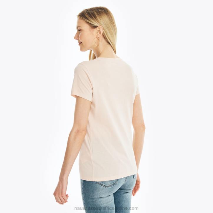 Bow Burgundy WomenSustainably Crafted Heritage Foil Logo T-Shirt Nautica 6LZP937