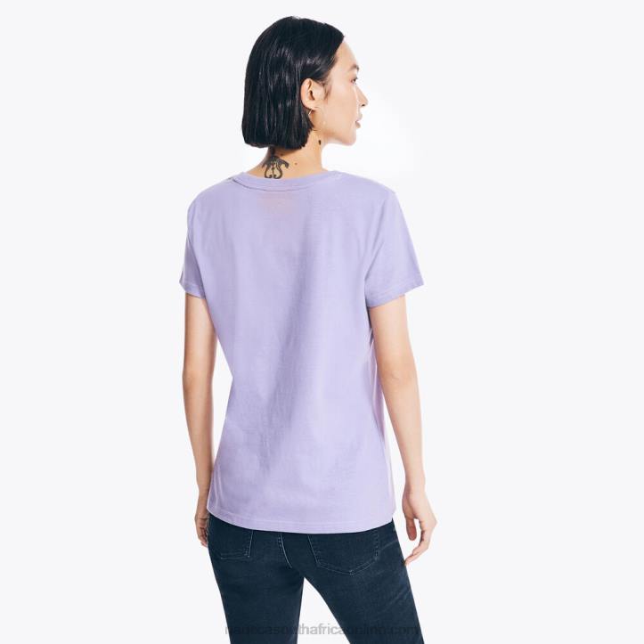 Ocean Violet WomenSustainably Crafted Foil J-Class Graphic T-Shirt Nautica 6LZP1010