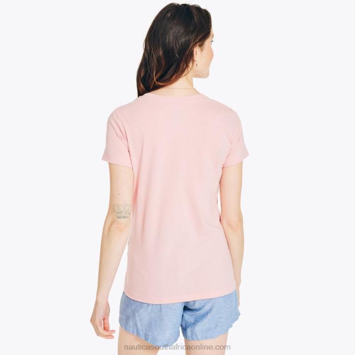 Prism Pink WomenSustainably Crafted Vintage Sailing Graphic T-Shirt Nautica 6LZP875